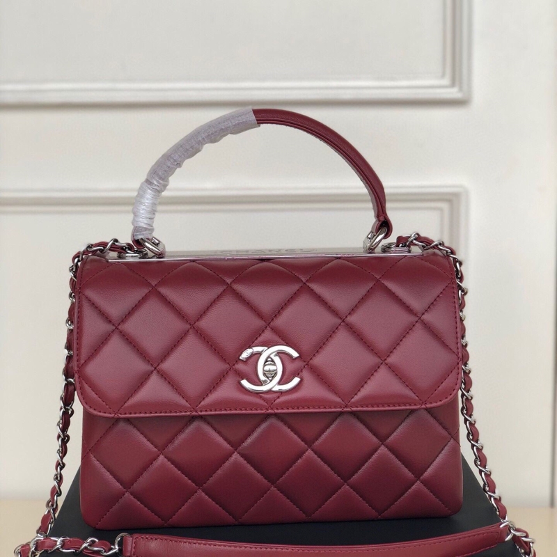 Ch**el top handle bags